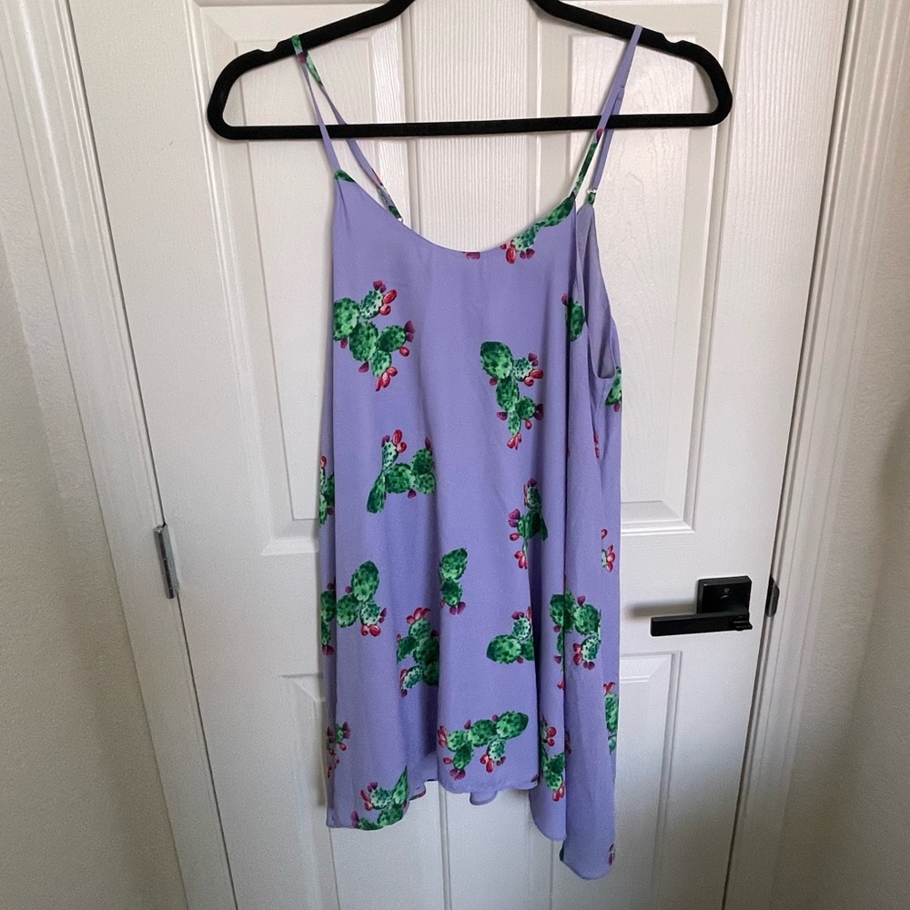 Purple cactus Dress